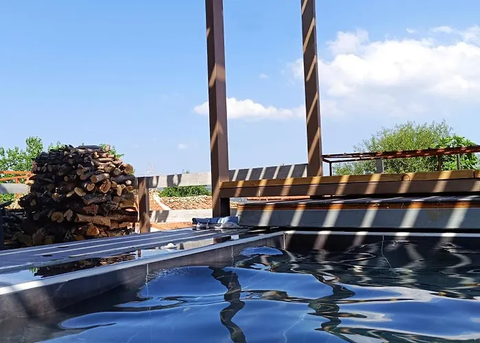 Agios Ioannis Stone With Private Pool & Hydro-massage Ferienhaus *