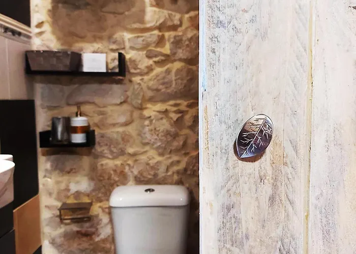 Agios Ioannis Stone With Private Pool & Hydro-massage Ferienhaus *