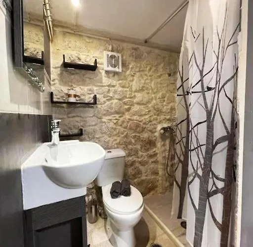 Agios Ioannis Stone With Private Pool & Hydro-massage Ferienhaus *