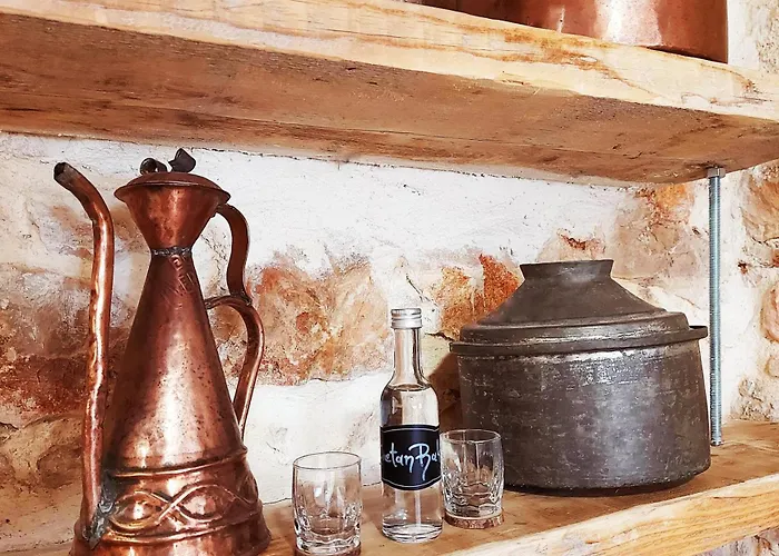 Ferienhaus Agios Ioannis Stone With Private Pool & Hydro-massage Agios Ioannis (Corinthia)