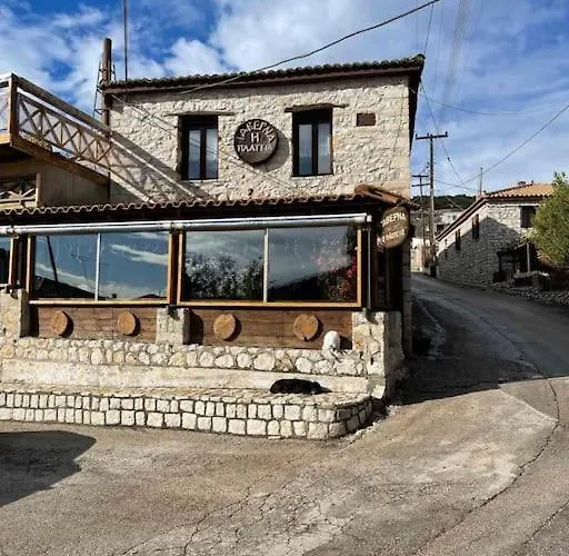 Agios Ioannis Stone With Private Pool & Hydro-massage Ferienhaus Agios Ioannis (Corinthia)